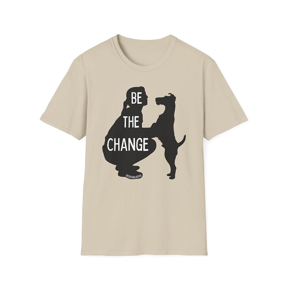 Thumbnail: Be The Change Dog Silhouette T-Shirt