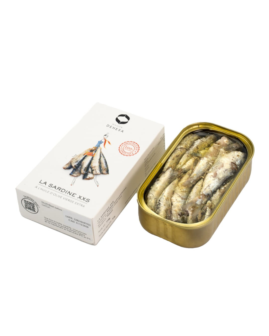 Les Sardines XXS en conserve Maison DEHESA