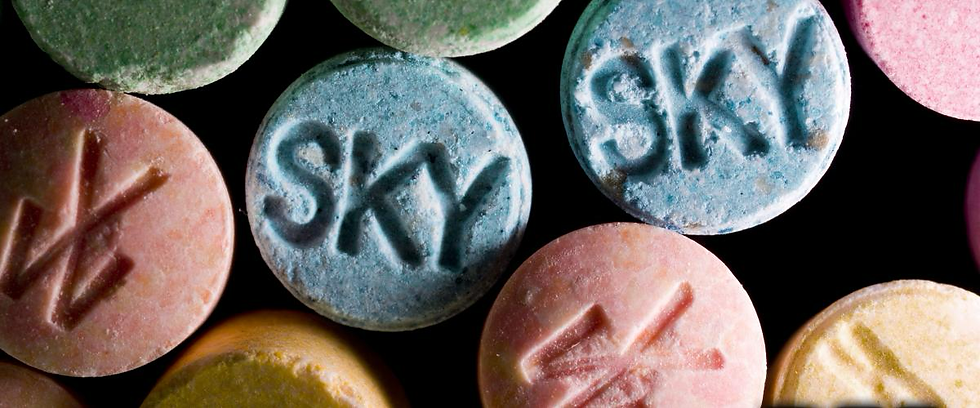 Ecstasy tablets