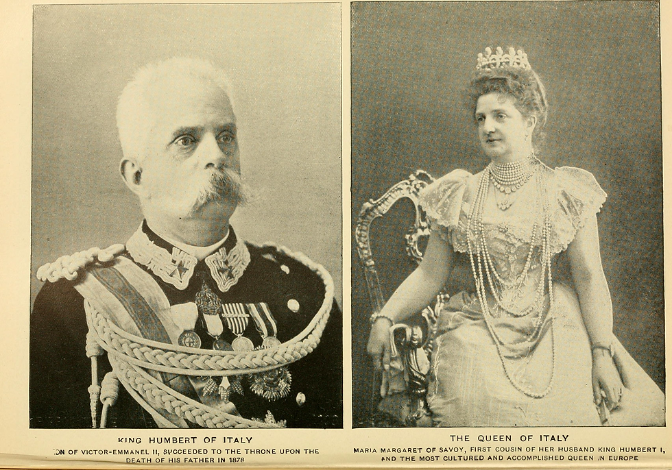 King Umberto & Queen Margherita of Italy