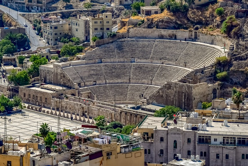 The Roman Theater Amman, Jordan