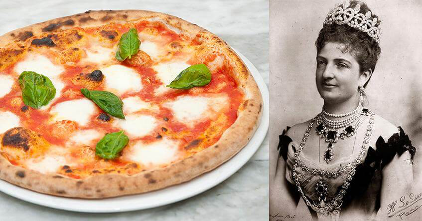 margherita pizza & queen margherita