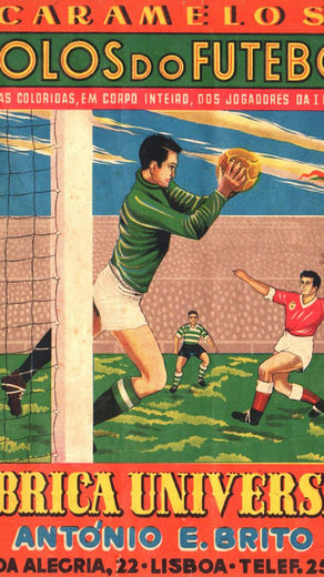1953-54 Fabrica Universal - Caramelos Idolos do Futebol