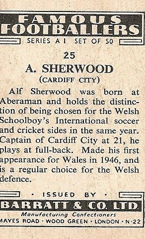 1953 Barratt & Co. - Famous Footballers A1