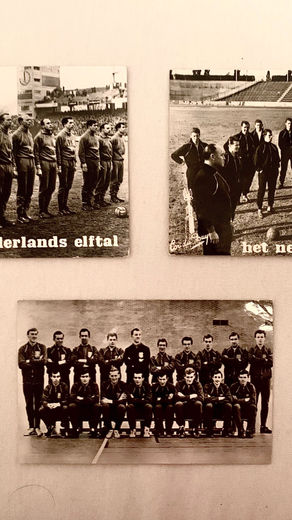 1966 Voetbal International & Puma - Dutch Team Card
