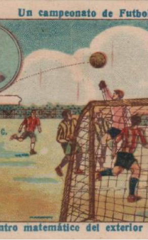 1922 Cromo Künzli - Un Campeonato de Futbol
