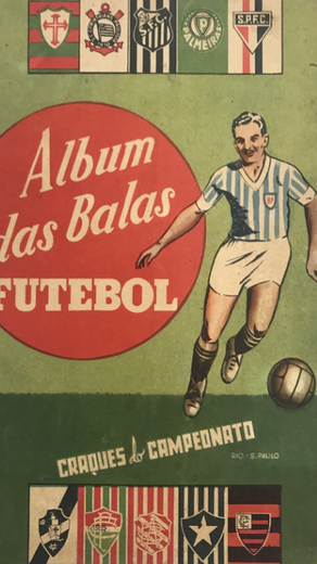 1952 A Americana Ltda. Album das Balas Futebol Craques do Campeonato