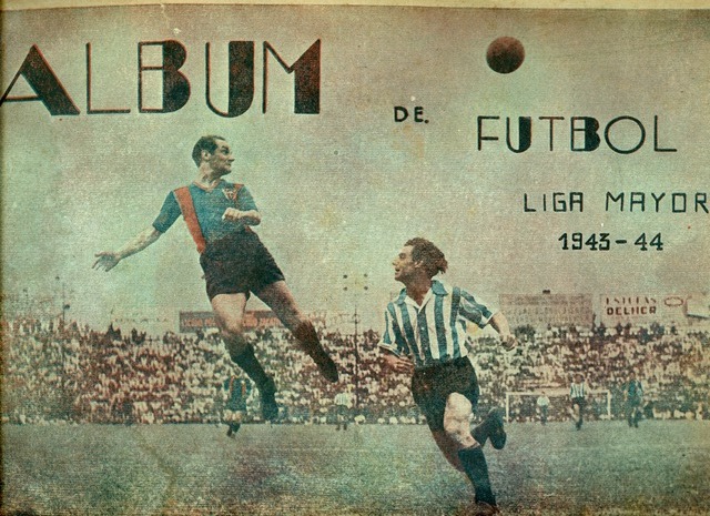 1943-44 Album de Futbol - Liga Mayor Mexico Cover