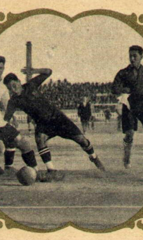1924 Lit. F. Riera Feliu - Escenas Futbolísticas y Jugadores