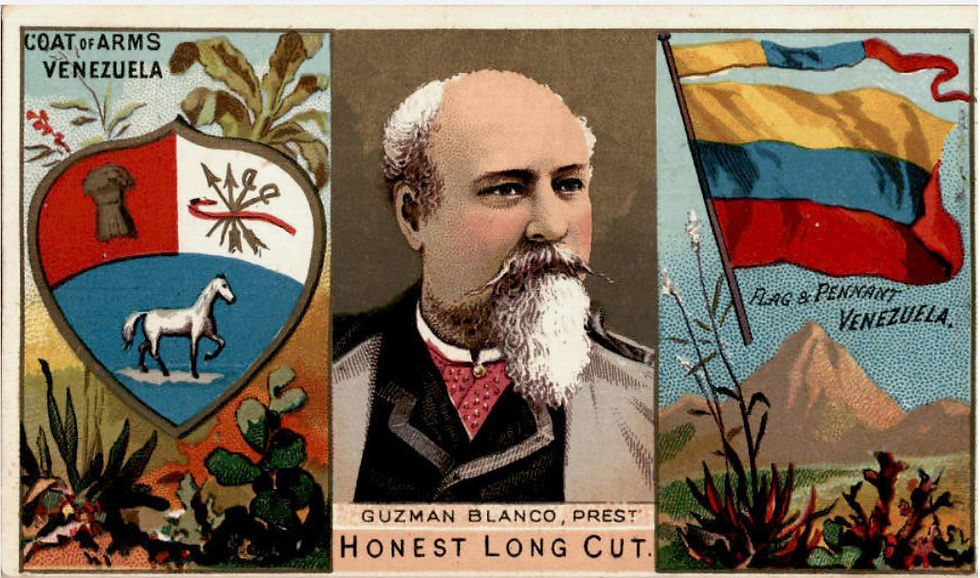 1889 W. Duke Sons & Co. - Rulers, Flags and Coat of Arms.