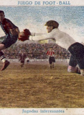 1923 Reclamos Grafica Manen - Juego de Foot-Ball, Jugadas Interesantes