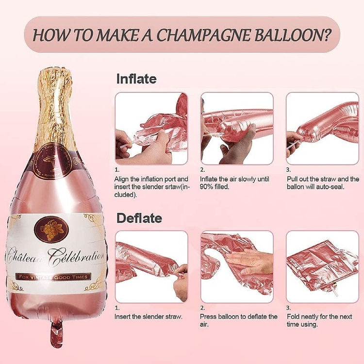 縮圖：玫瑰金生日派對裝飾套裝 (Rose Gold Birthday Party Decoration)