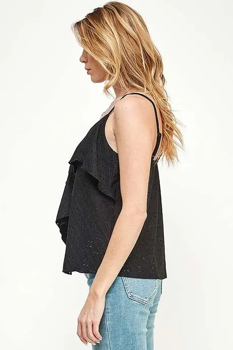 Thumbnail: Double Drape Ruffle Cami