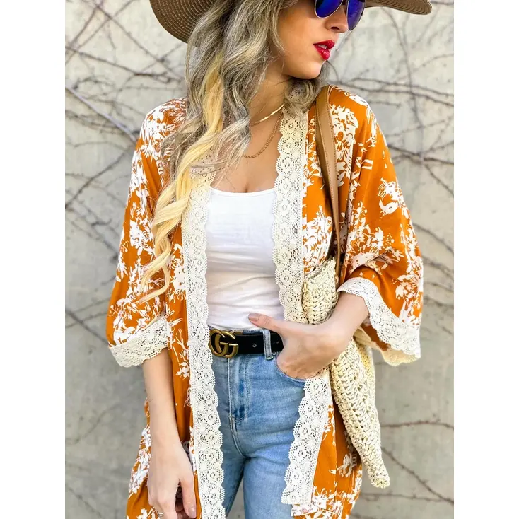 Thumbnail: Kolor Me Fall Kimono