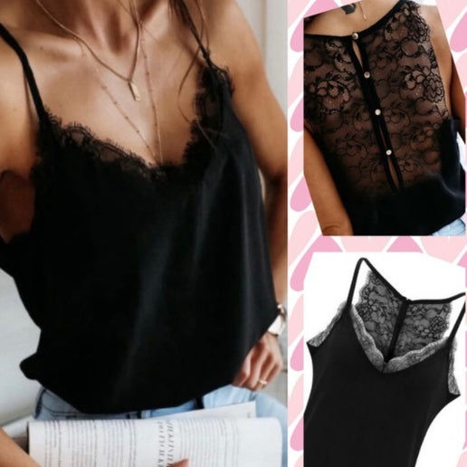 Lace Back Camisole