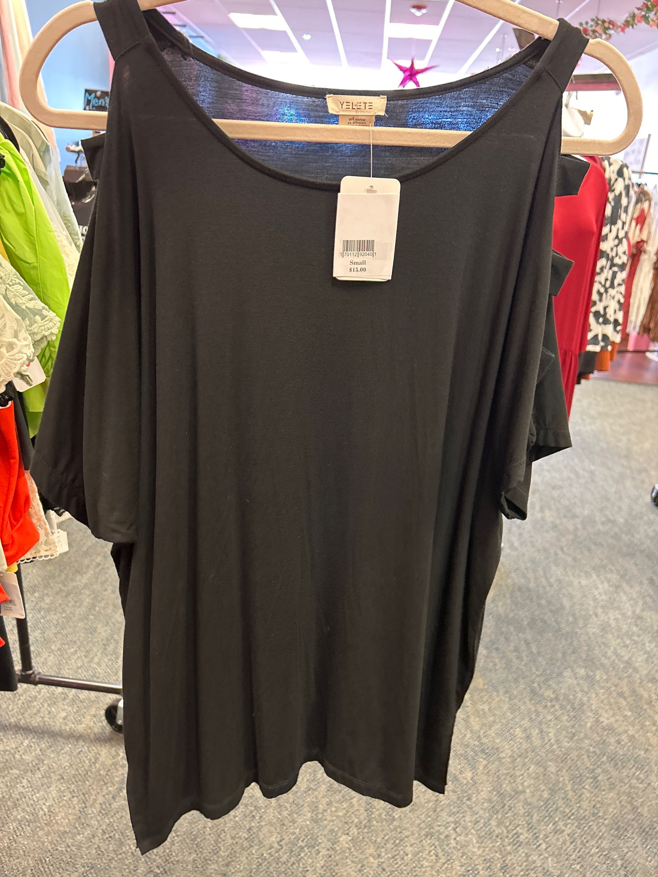 Strappy Sleeve Blouse