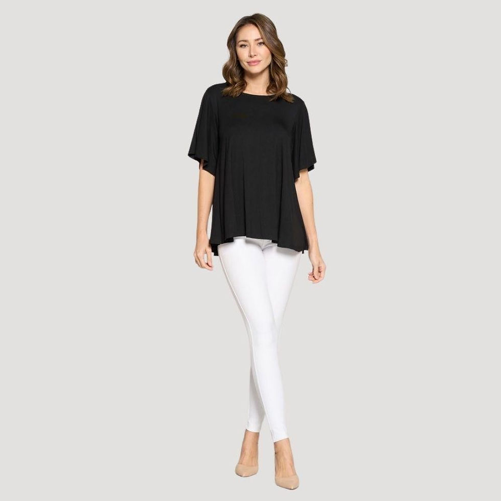 Thumbnail: Short Sleeve Flowy Top