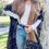 Thumbnail: Leopard Cut Edge Bottom Cozy Kimono Cardigan