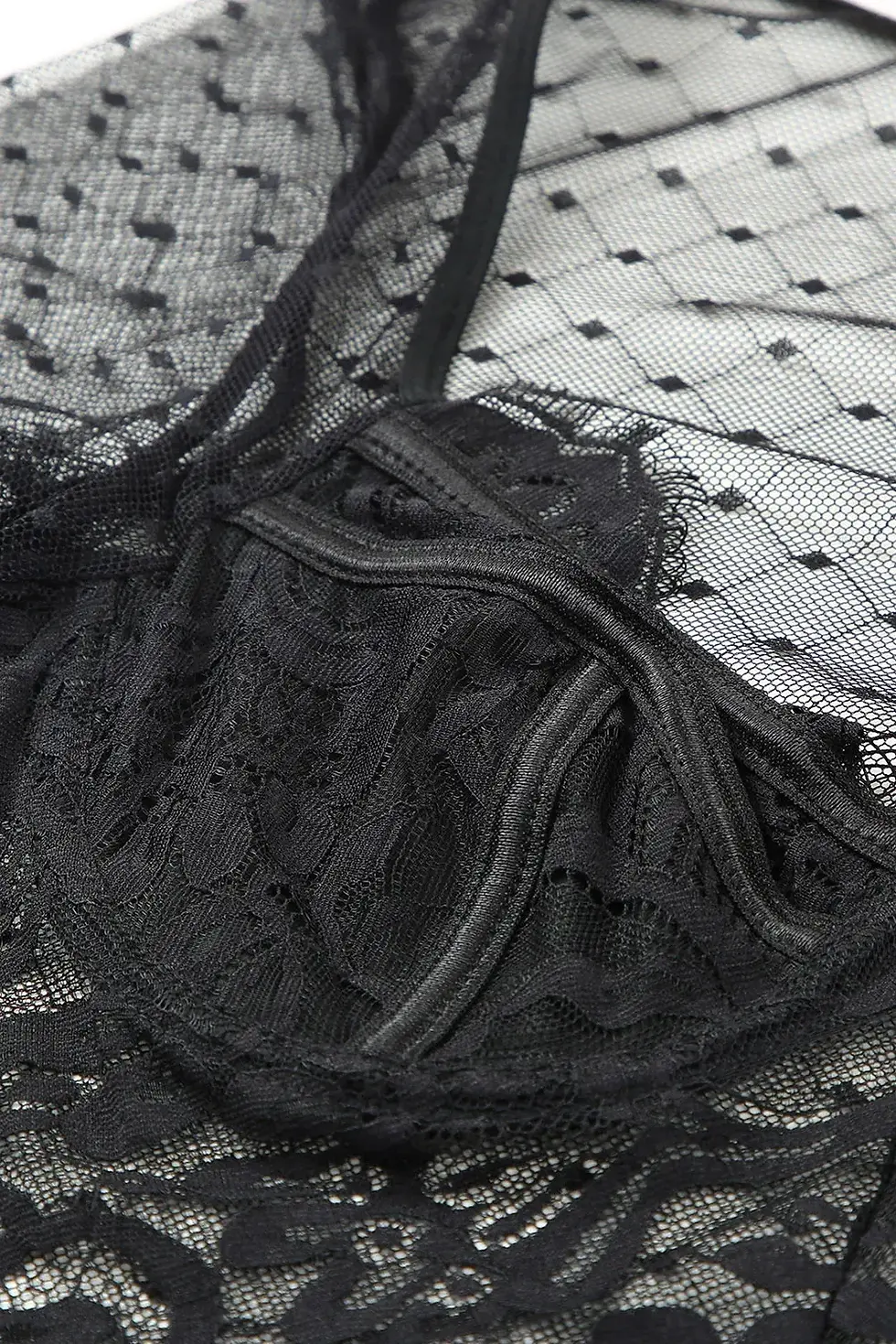 Thumbnail: Black Mesh Body Suit