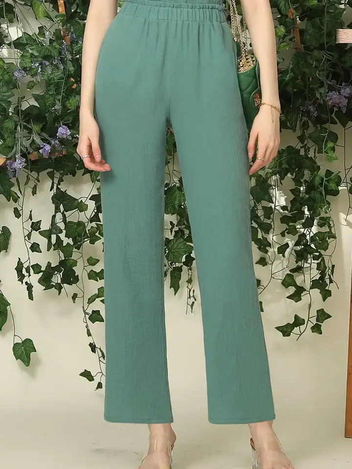 Smocking Style Pants