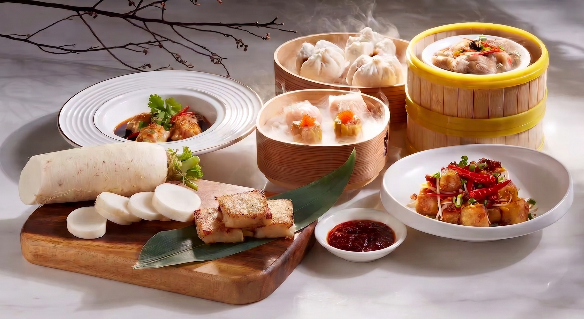 Dim Sum Selection for Lunch 壹仟私厨精选点心