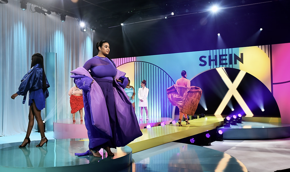 Models at the Shein X 100K Challenge 2021 in Sun Valley, California. Photograph: Stefanie Keenan/Getty Images for Shein