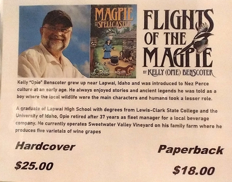 Thumbnail: Flight of the Magpie and the Spellcaster