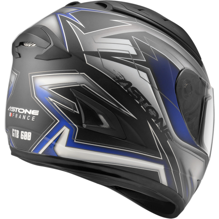GTB600 MattBlack/II66Blue | ASTONE HELMETS JP