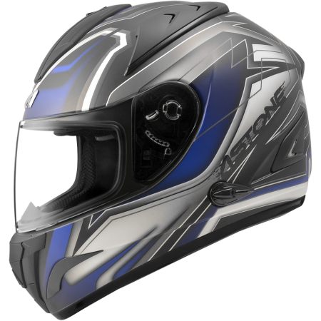 GTB600 MattBlack/II66Blue | ASTONE HELMETS JP
