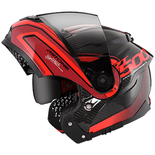 RT1500-AI7 BLACK/RED | ASTONE HELMETS JP