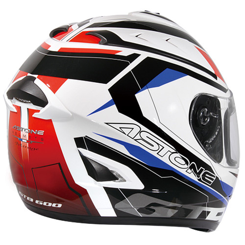 GTB600 1_White/II54Blue | ASTONE HELMETS JP