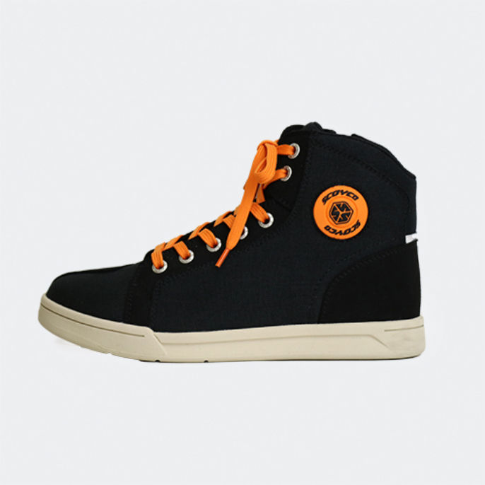 侑子(2) MT016-2 JP fit BLACK/ORANGE | SCOYCO