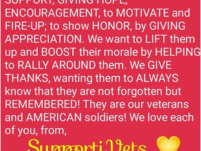 SupportiVets1 Mission Statement