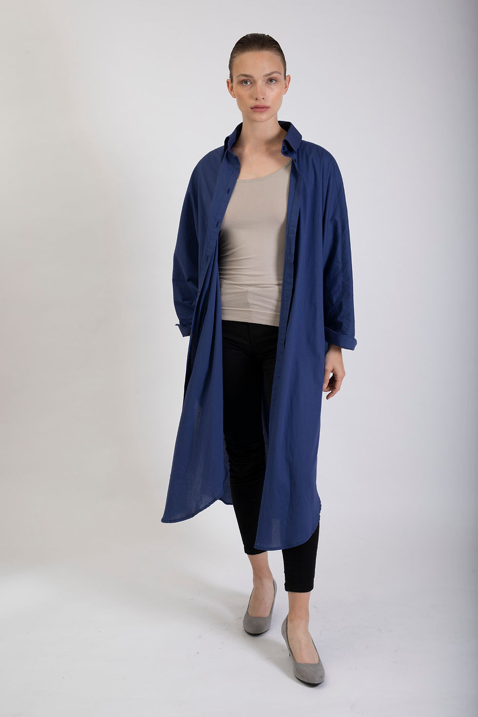 Miniature : Chemise Kimono longue