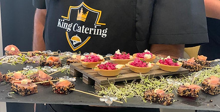Canapes Selection King Catering Marbella