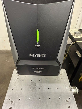 Keyence laser