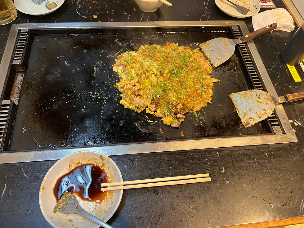 Monjayaki schmeckt besser, als es aussieht.
