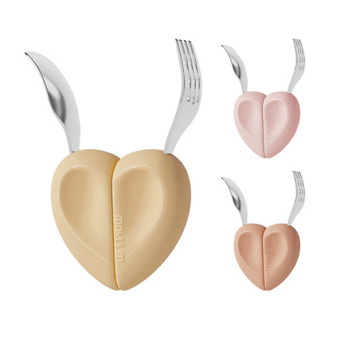ハート型スプーン＆フォークセット | moyuum japan オフィシャル