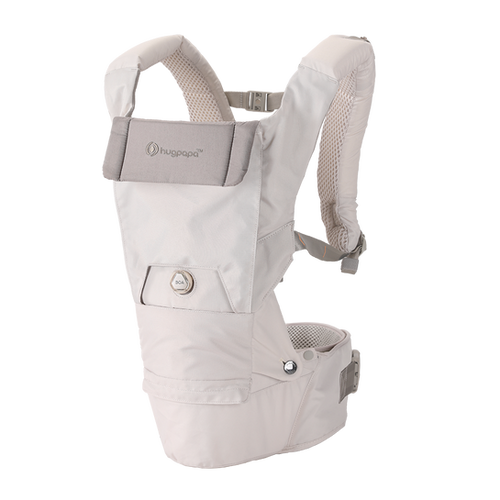 hugpapa 抱っこ紐　ベビーキャリア　ヒップシート　オートミール Dial-fit All in one ヒップシート ベビーキャリア PRO(オートミール