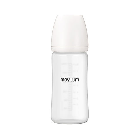 シリコンコーティングガラス 哺乳瓶 (240ml) | moyuum japan オフィシャル シリコンコーティングガラス 哺乳瓶 (240ml) | moyuum japan オフィシャル