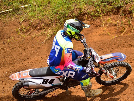 Scott Vargas se coloca segundo en la general del motocross nacional
