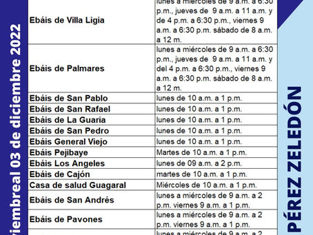 Estos son los lugares y horarios de vacunas contra Covid 19 esta semana