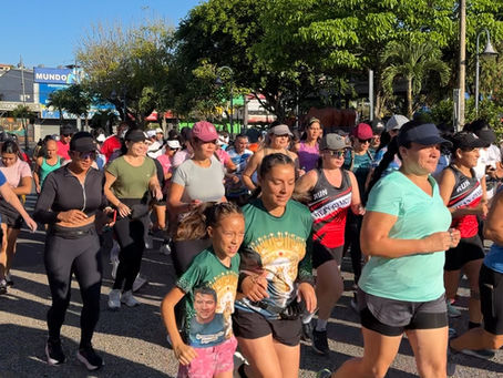 Más de 100 personas recorren la ruta de la Carrera del Día de la Mujer en Pérez Zeledón