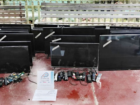 Retiraron 39 televisores de celdas del centro penal de Pérez Zeledón