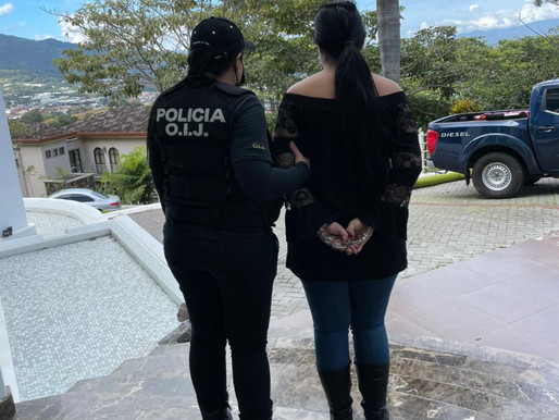 Dos hermanas de Pérez Zeledón fueron detenidas por robo de vehículos