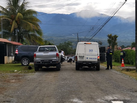 Estos fueron todos los detenidos en el allanamiento esta mañana 