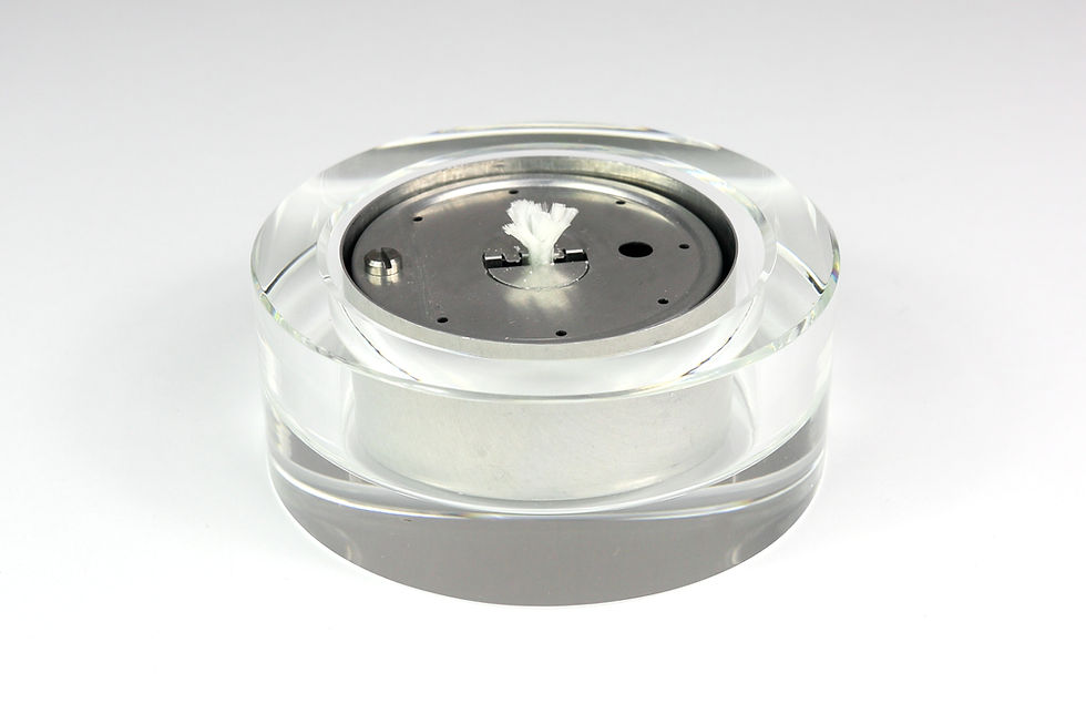 CeraVari - Kristallglas, Wachsfresser für Kerzenreste zur Aufstellung im Wohnzimmer