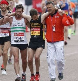 London marathon day