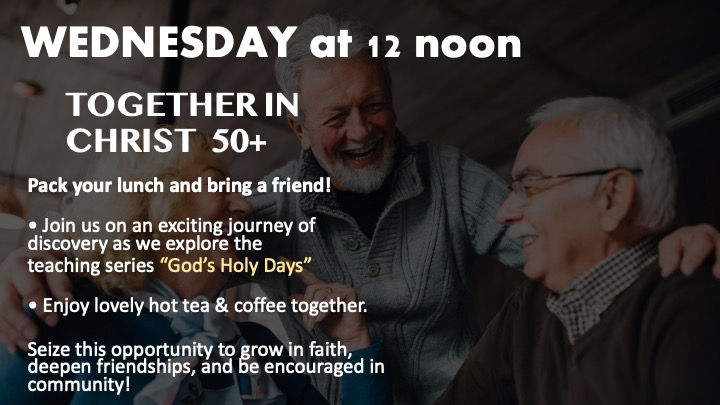 Together in Christ | 55 plus Bible Study