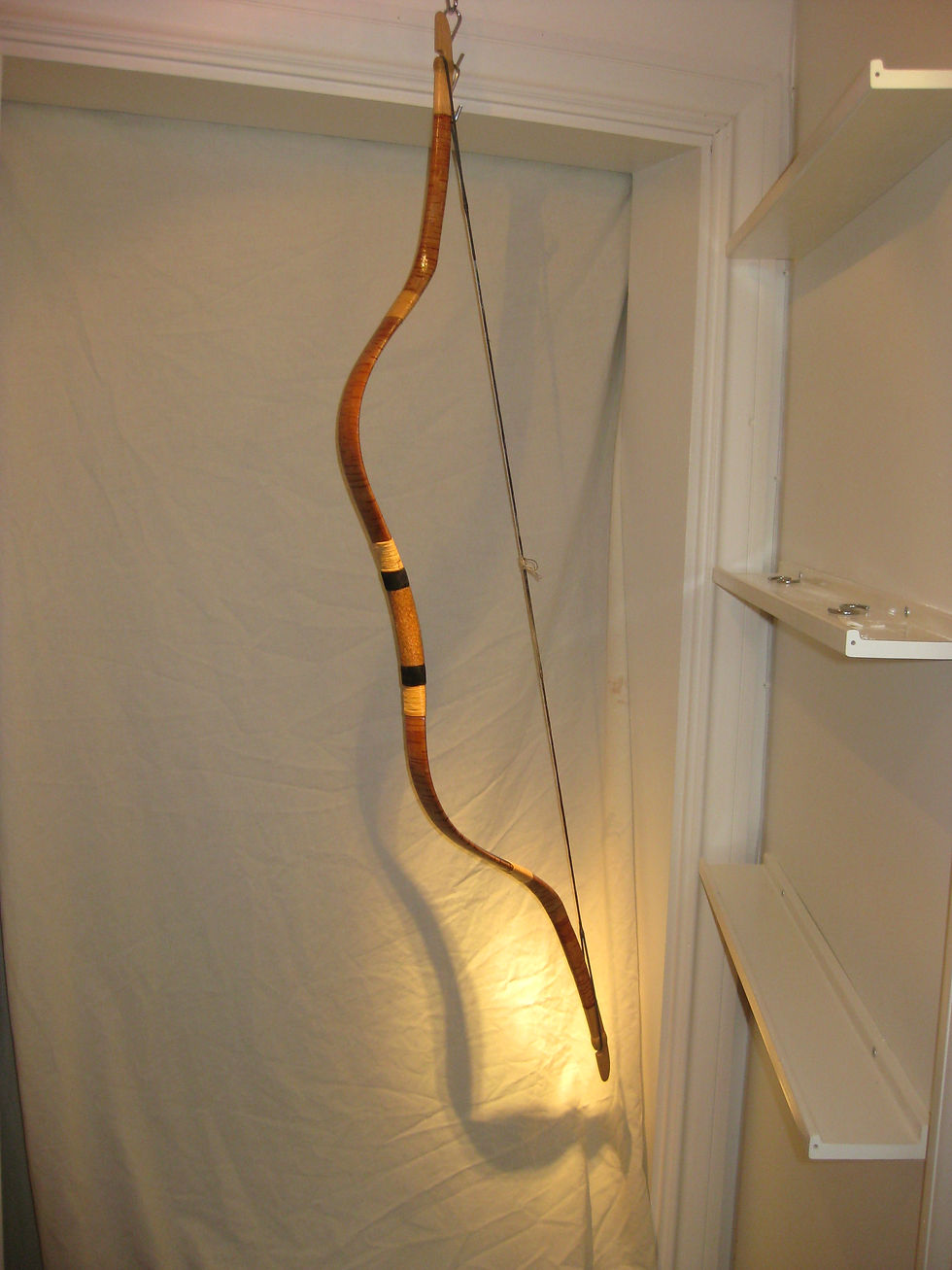 Thumbnail: Saluki Yuan Hornbow w Birchbark 50#